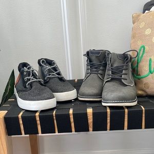 SONOMA & OLD NAVY boys size 6 shoe bundle.  GUC